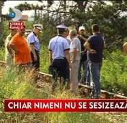 Masina unui jandarm a fost izbita in plin de un tren, chiar daca a procedat regulamentar VIDEO